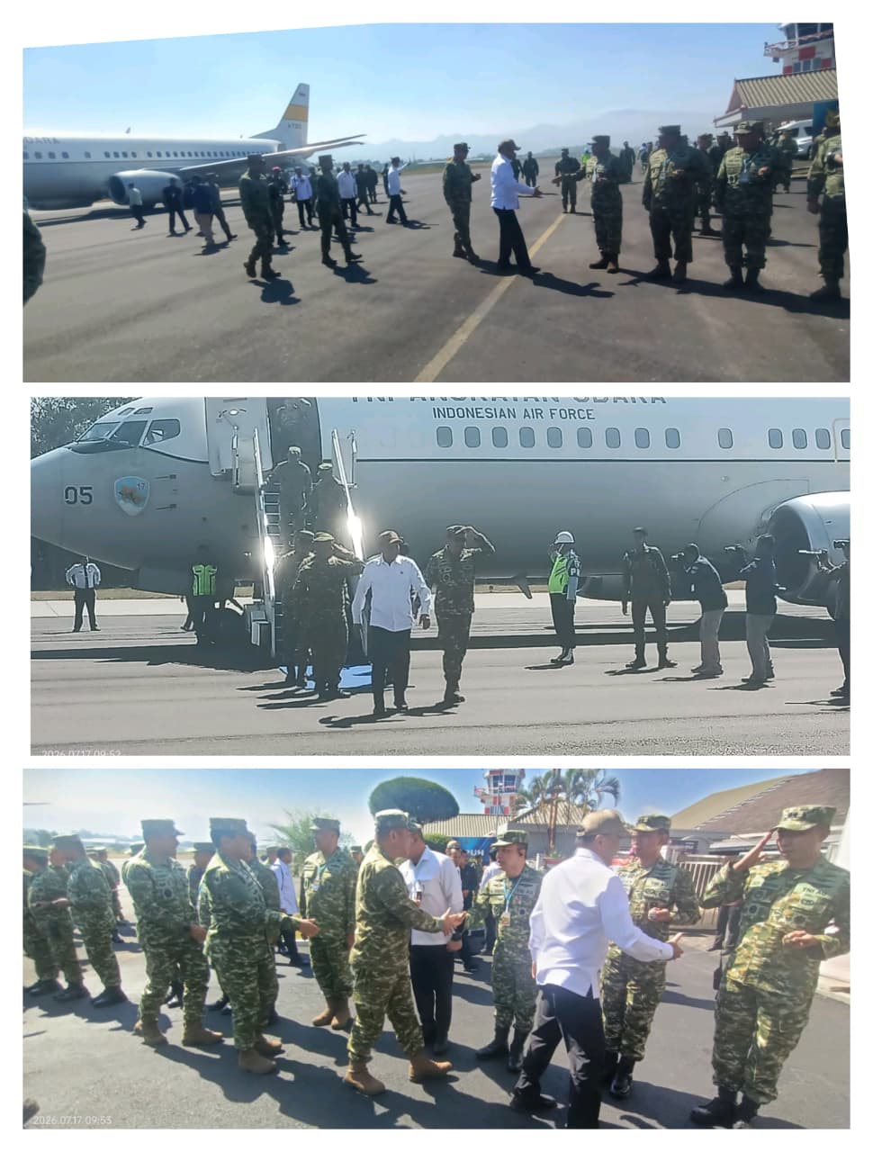 Presiden Prabowo Subianto berkunjung ke Malang bersama sejumlah menteri Kabinet Merah Putih